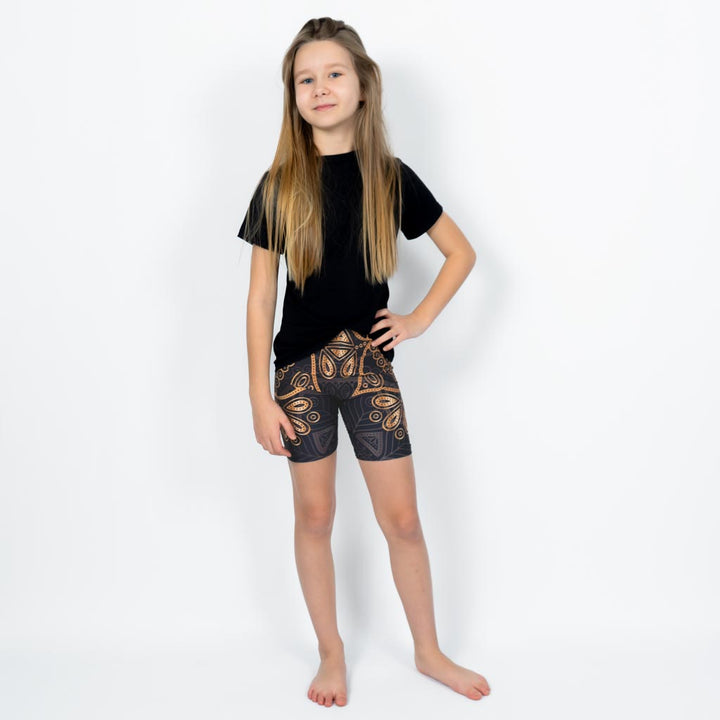 Golden Mandala Kids' Shorts