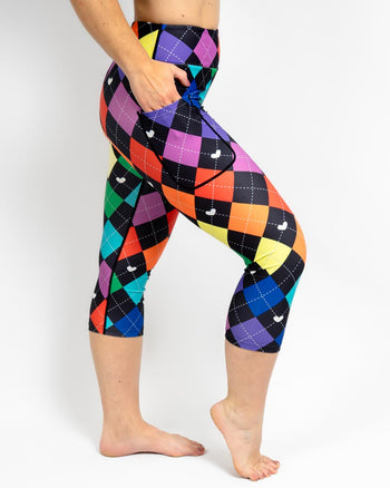 Signature Argyle Capri