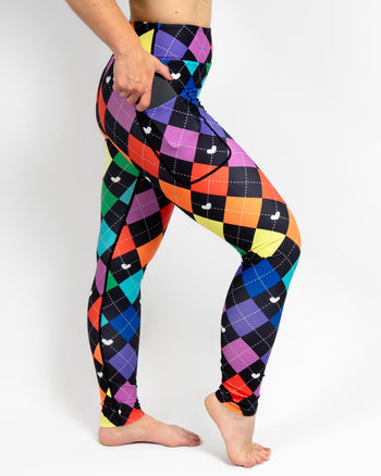 Signature Argyle Leggings