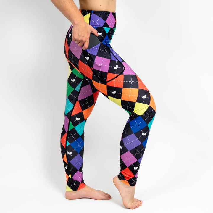 Argyle Leggings