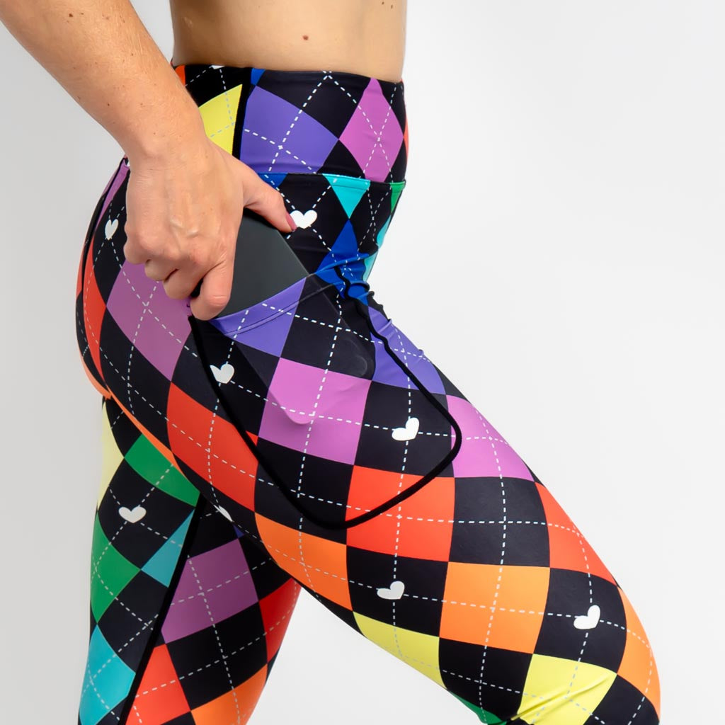 Argyle Leggings