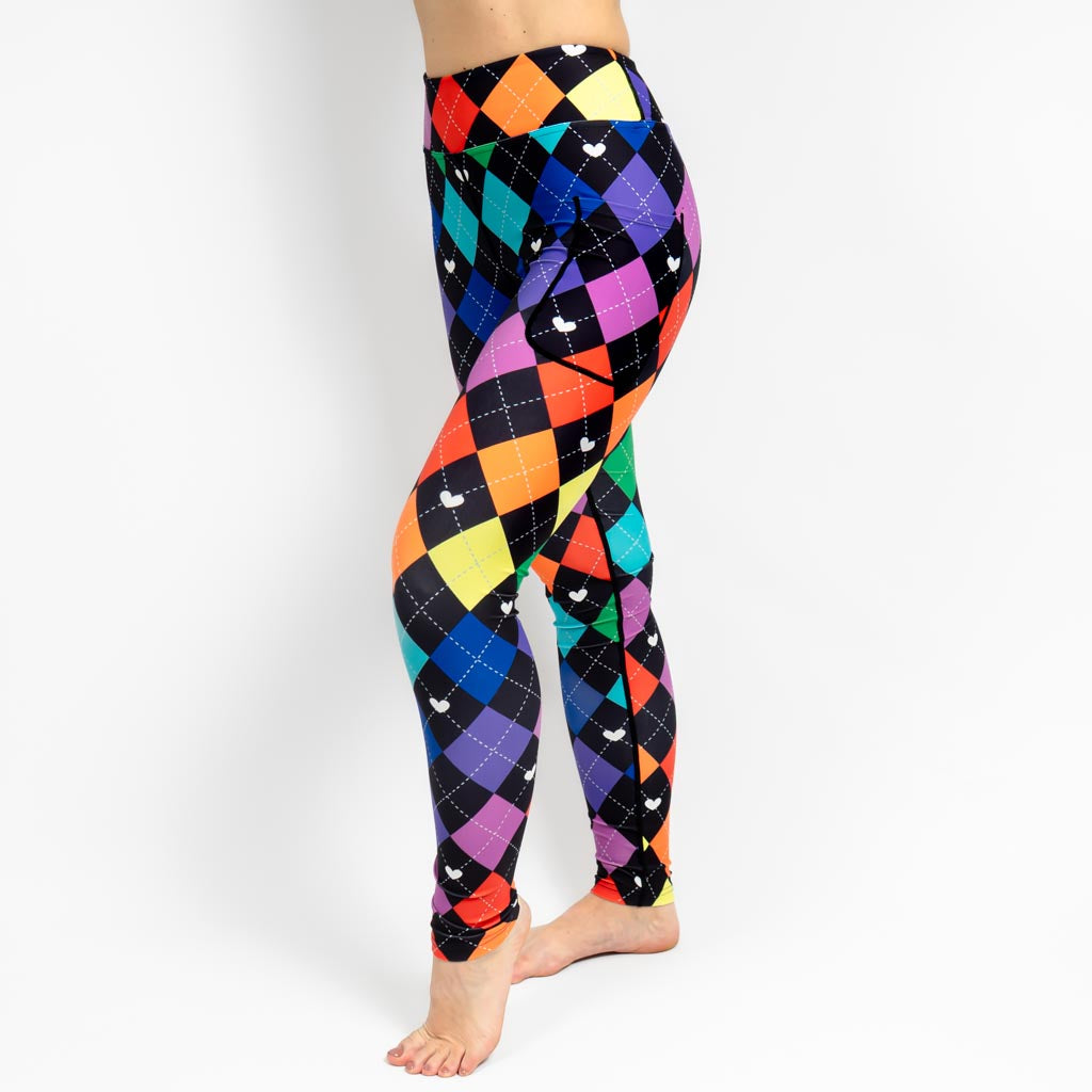 Argyle Leggings