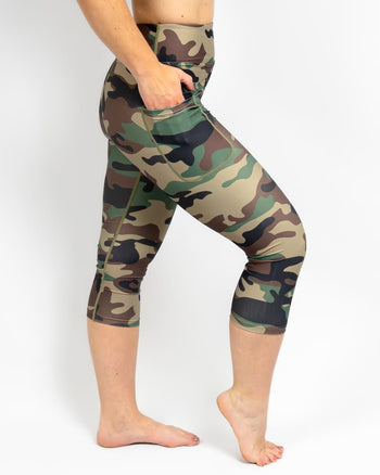 Signature Army Capri