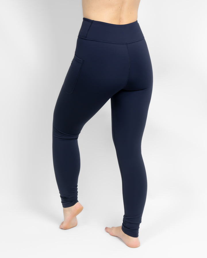 Aya Deep Blue Winter Leggings