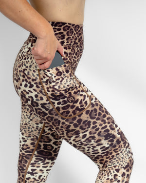Aya Leopard Winter Leggings
