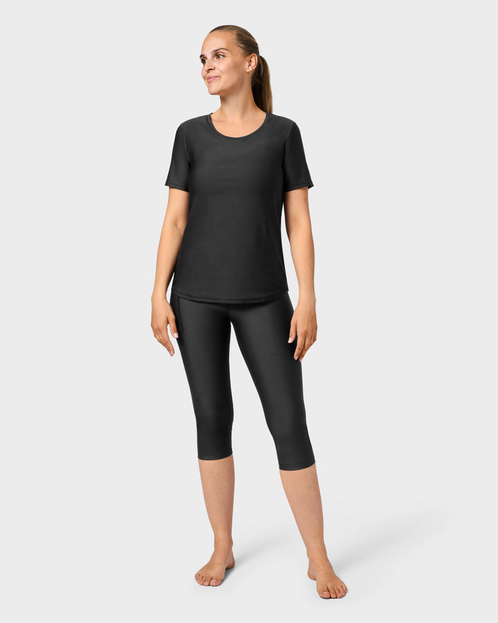 Signature Black Capri