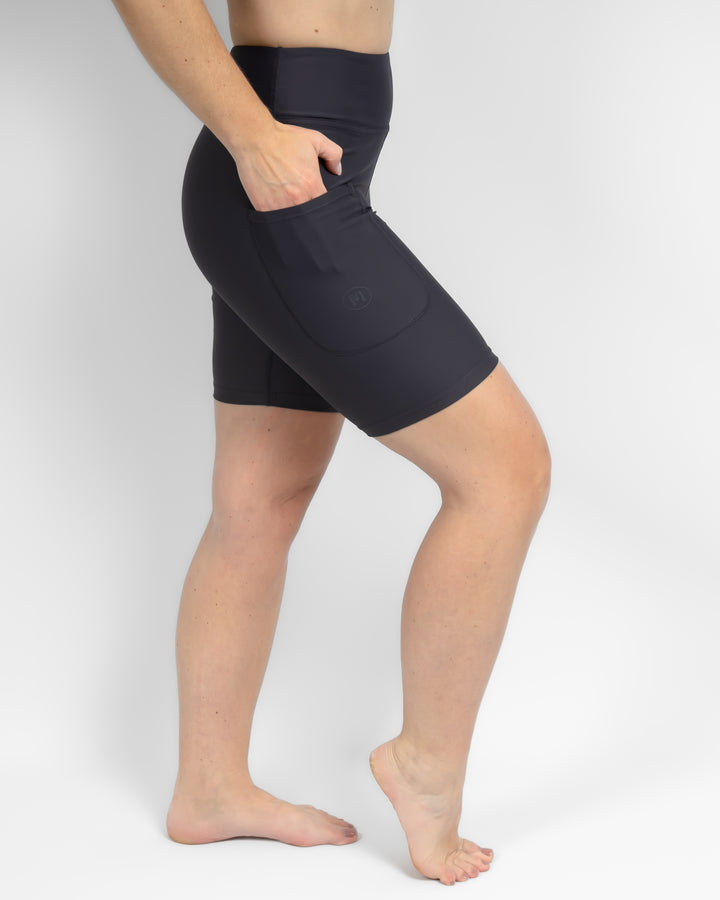 Deep Grey Shorts