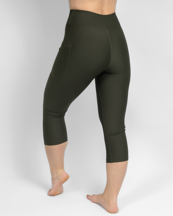 Deep Olive Capri