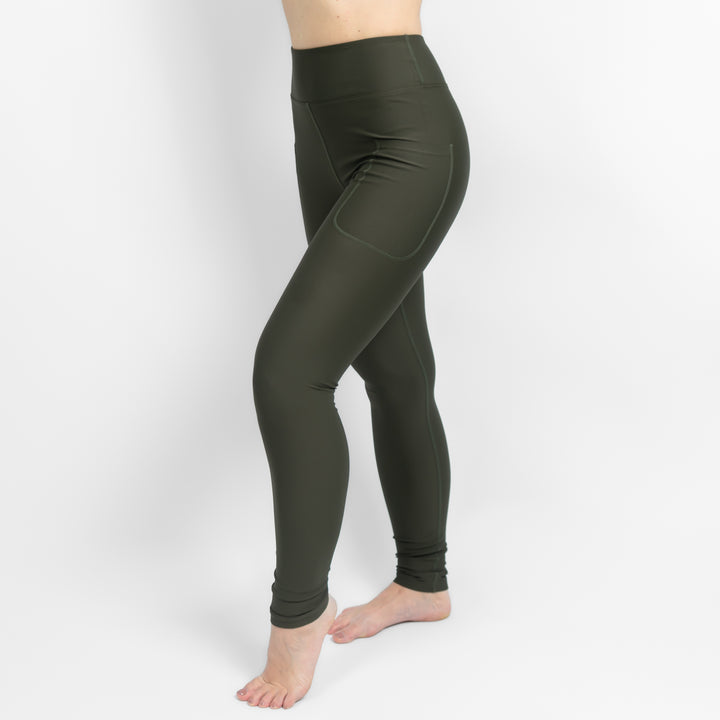 Deep Olive Leggings