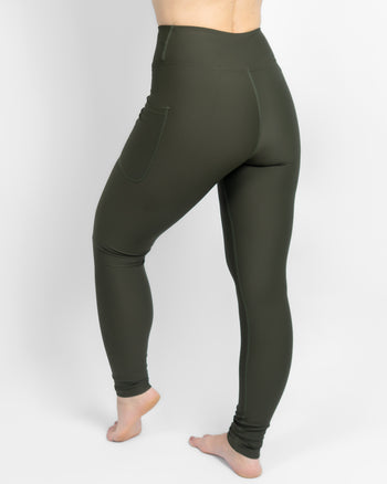 Signature Deep Olive Leggings