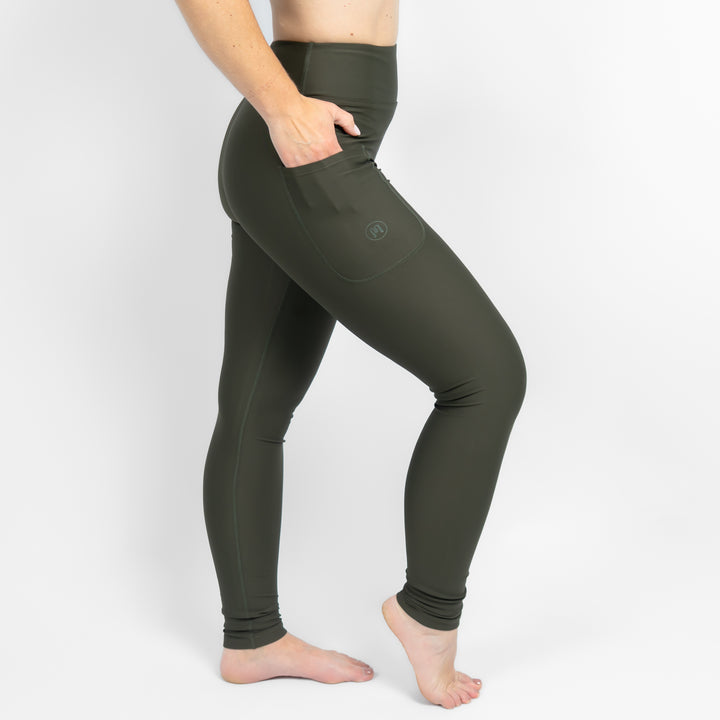 Deep Olive Leggings