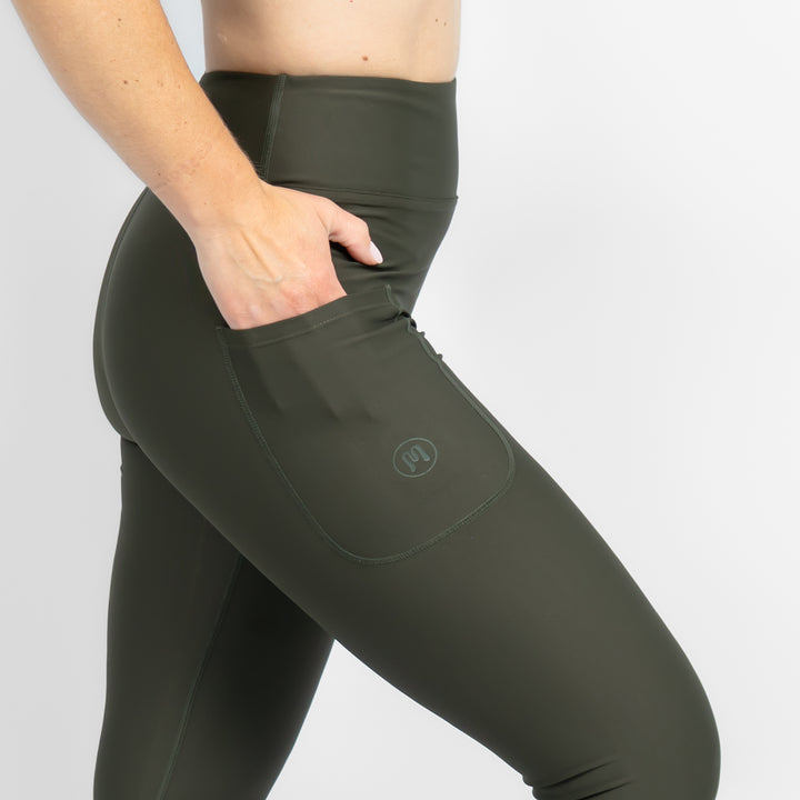 Deep Olive Leggings