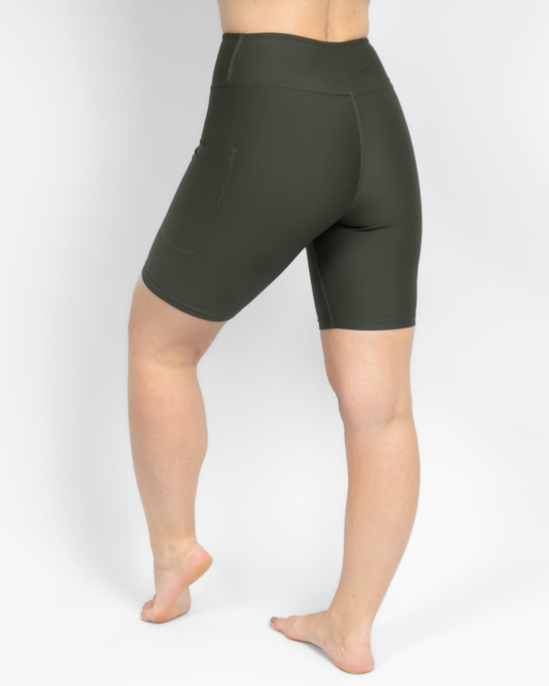 Deep Olive Shorts