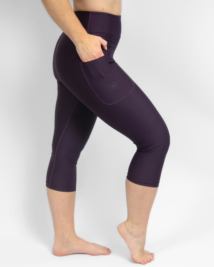 Deep Plum Capri