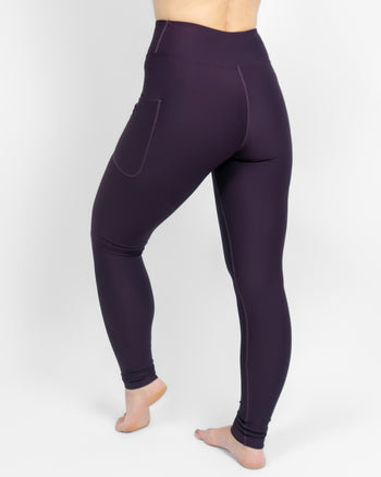 Signature Deep Plum Leggings