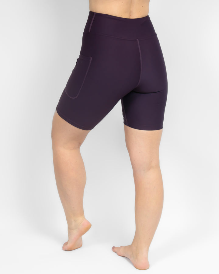 Deep Plum Shorts