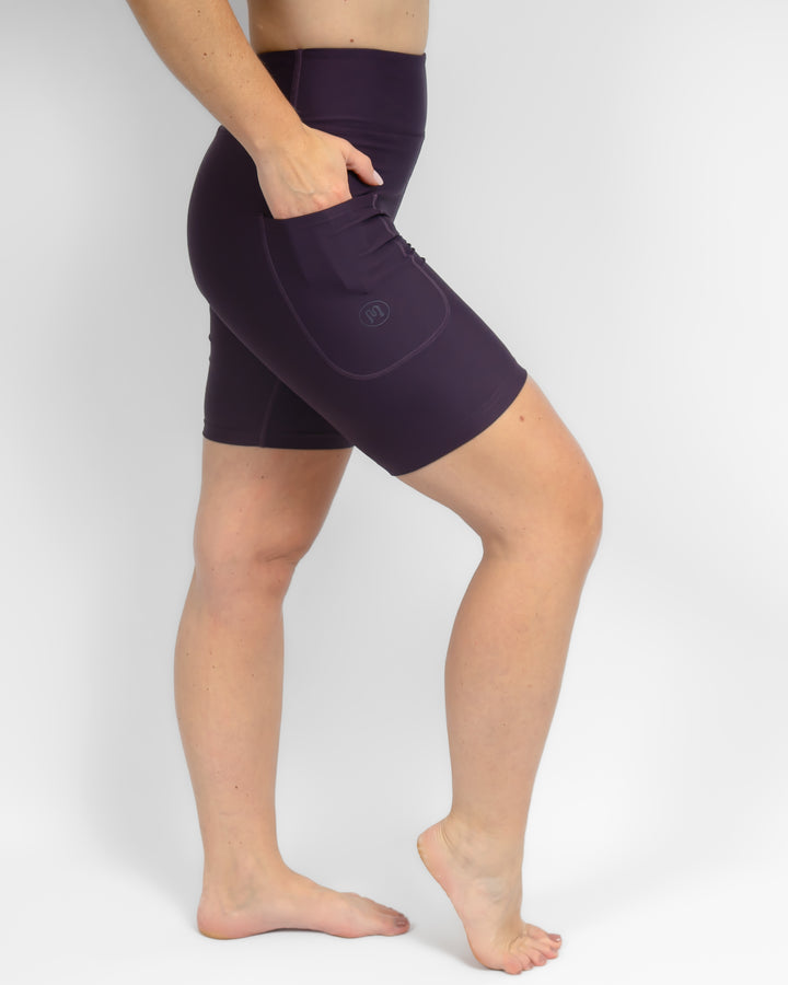 Deep Plum Shorts
