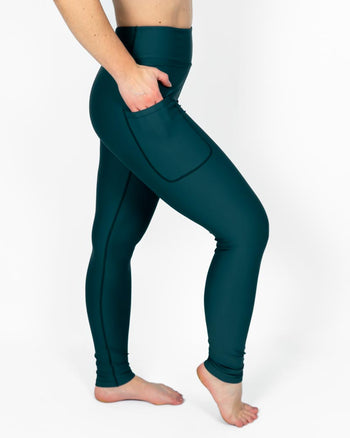 Signature Deep Teal Leggings