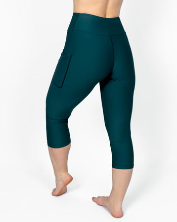 Signature Deep Teal Capri