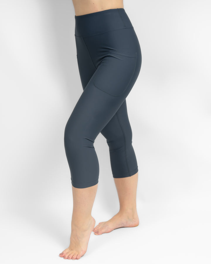 Dusty Blue Capri