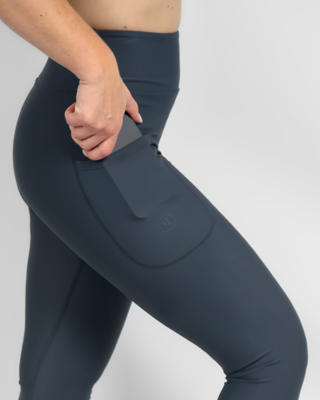 Dusty Blue Capri