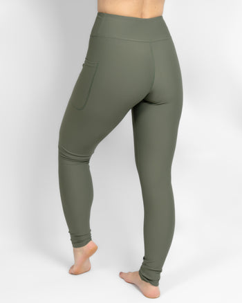 Signature Dusty Green Leggings