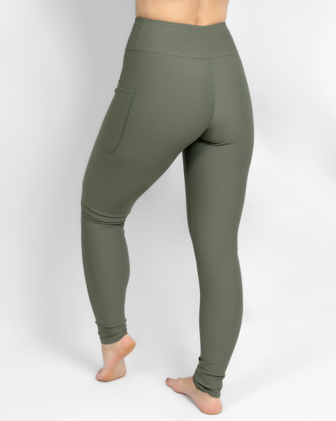Signature Dusty Green Leggings