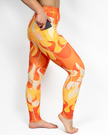 Signature Flame Leggings
