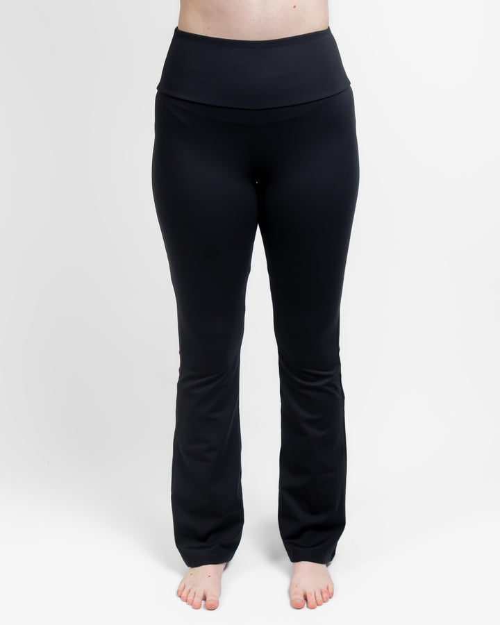 Maya Black Flared Leggings