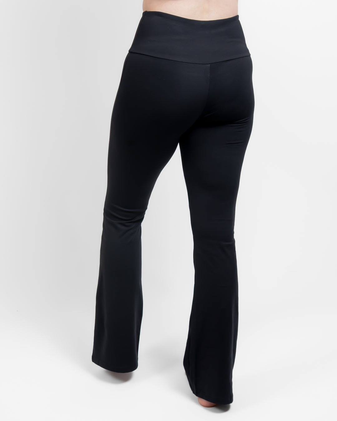 Maya Black Flared Leggings