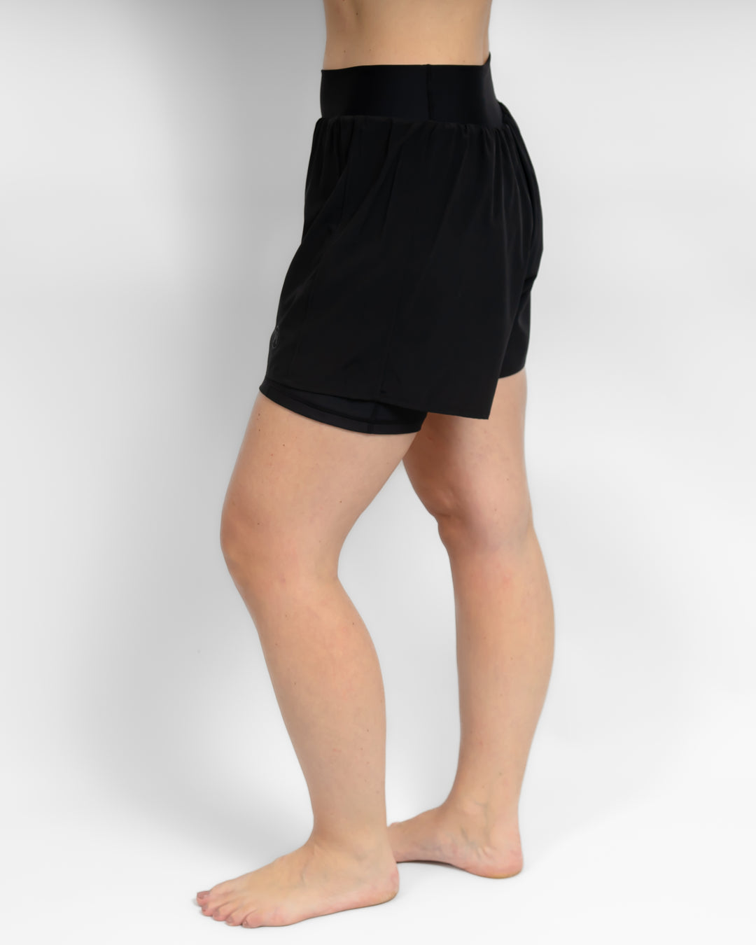 Freya Black Shorts