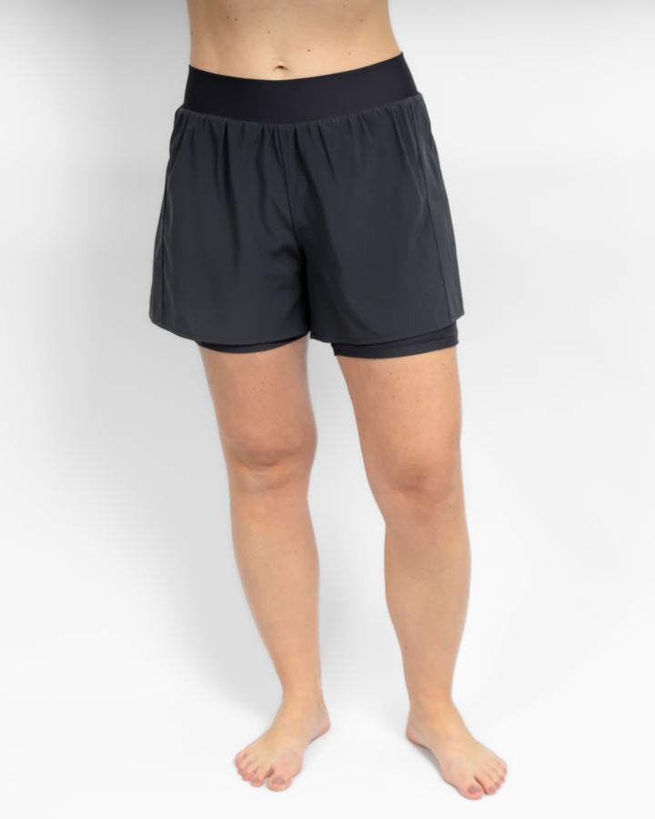 Freya Deep Grey Shorts