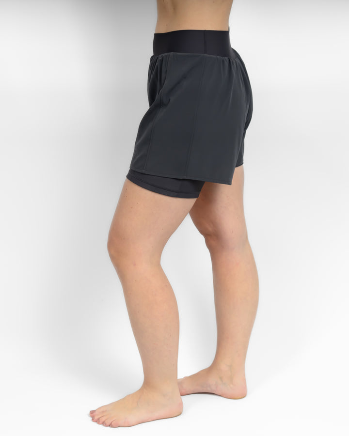 Freya Deep Grey Shorts