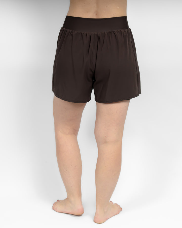Freya Mocha Brown Shorts