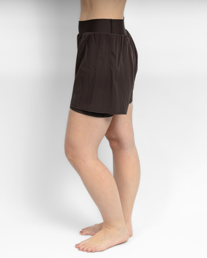 Freya Mocha Brown Shorts