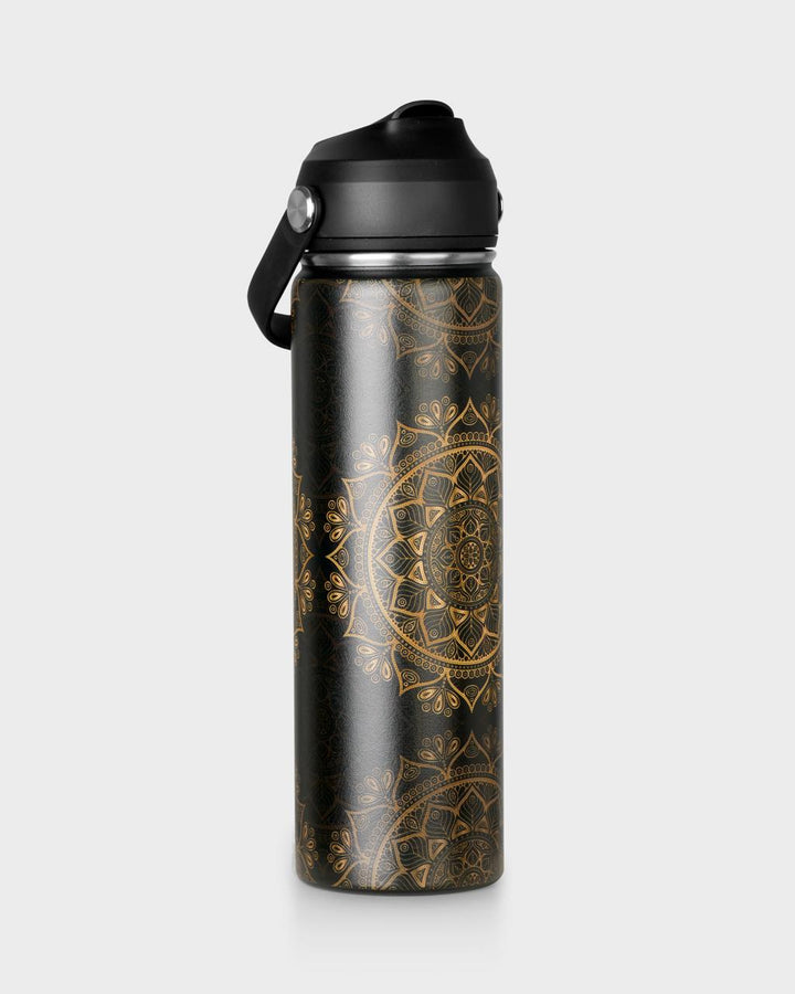 Luna Water Bottle Golden Mandala  650 ml