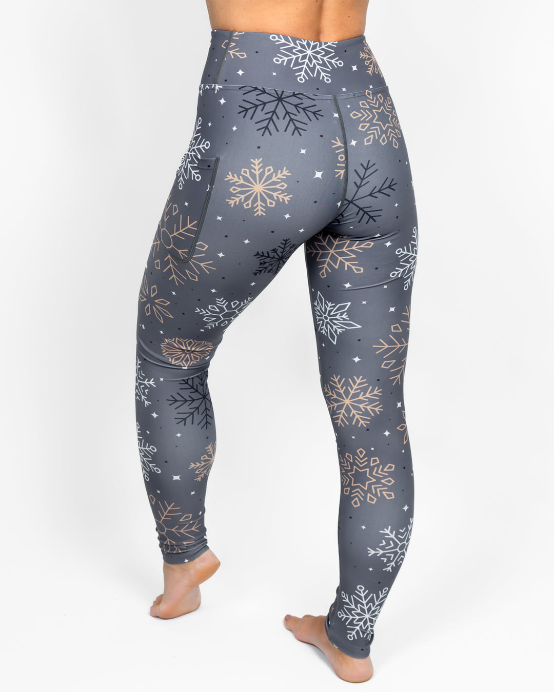 Signature Gray Snowflake Leggings