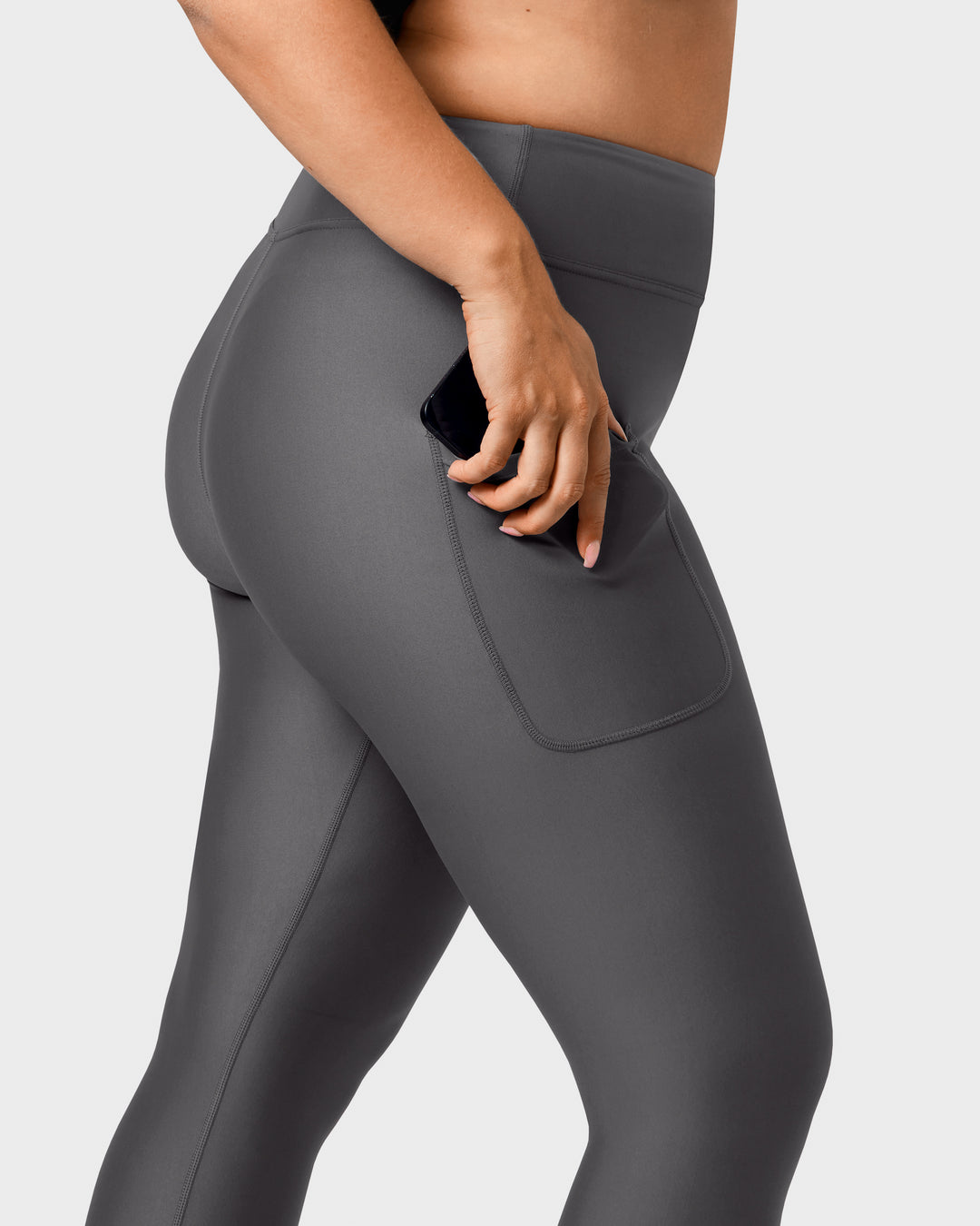 Signature Gray Capri