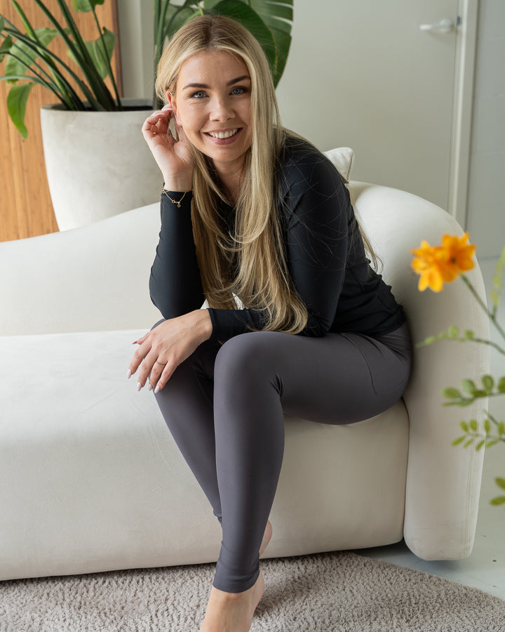 Signature Gray Leggings