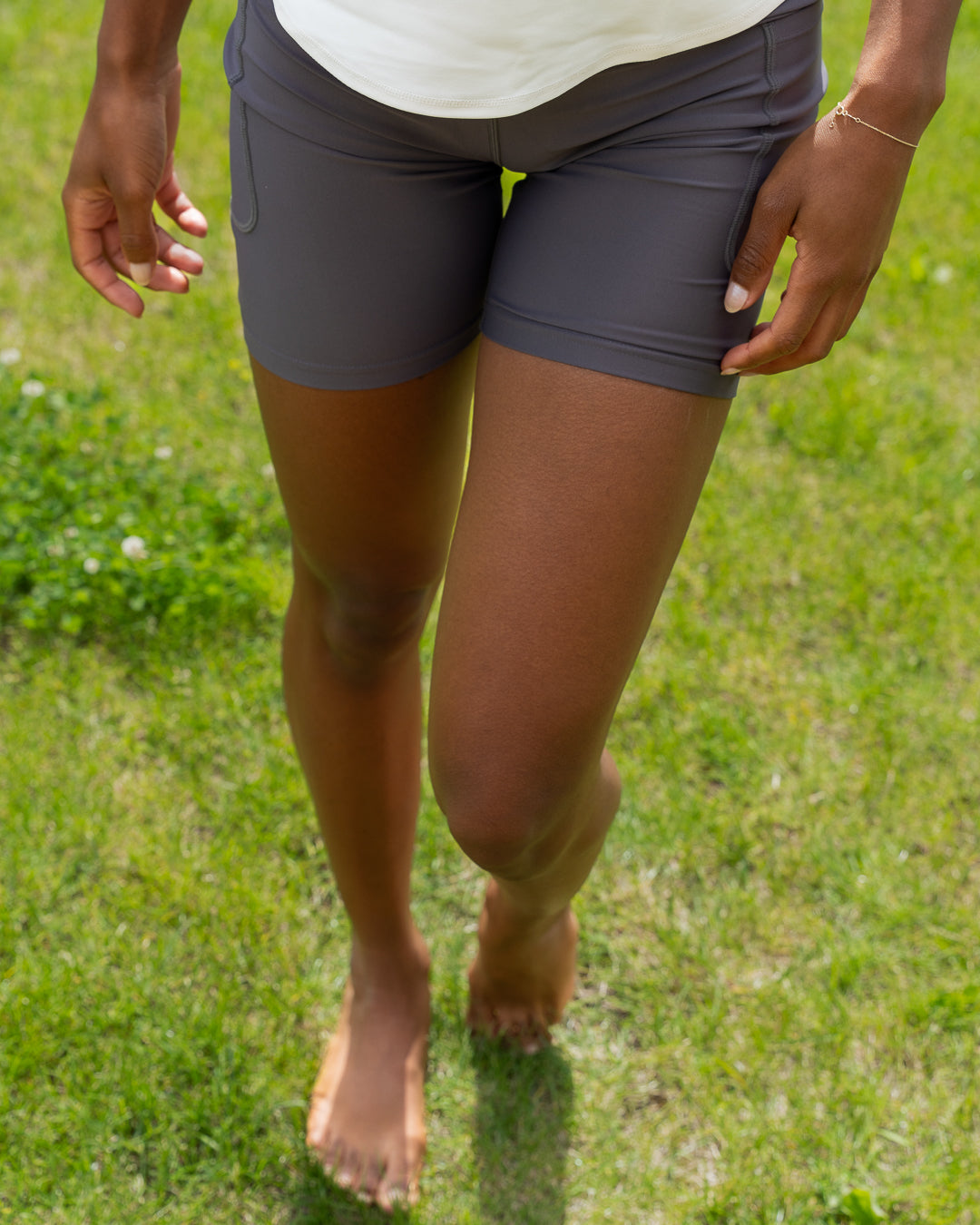 Signature Gray Shorts