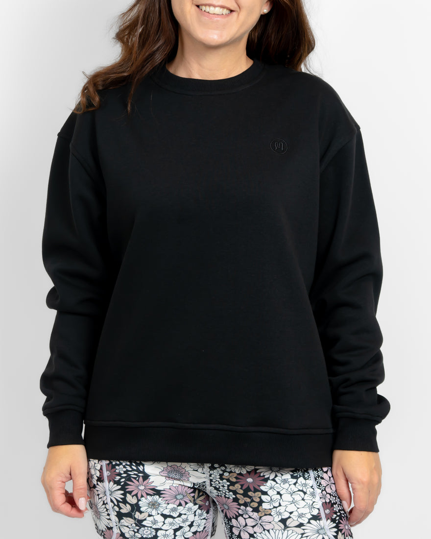 Ida Classic Black Sweatshirt