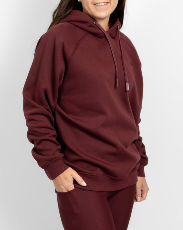 Ida Classic Deep Bordeaux Hoodie