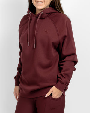Ida Classic Deep Bordeaux Hoodie