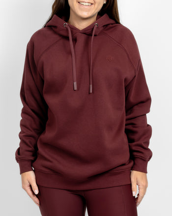 Ida Classic Deep Bordeaux Hoodie