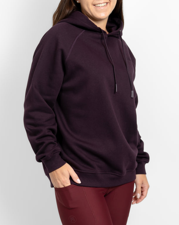 Ida Classic Deep Plum Hoodie