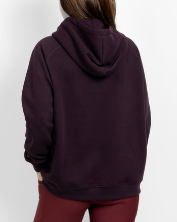 Ida Classic Deep Plum Hoodie