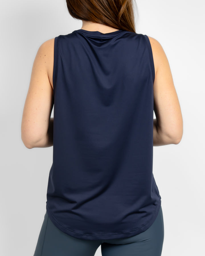 Lea Deep Blue Top