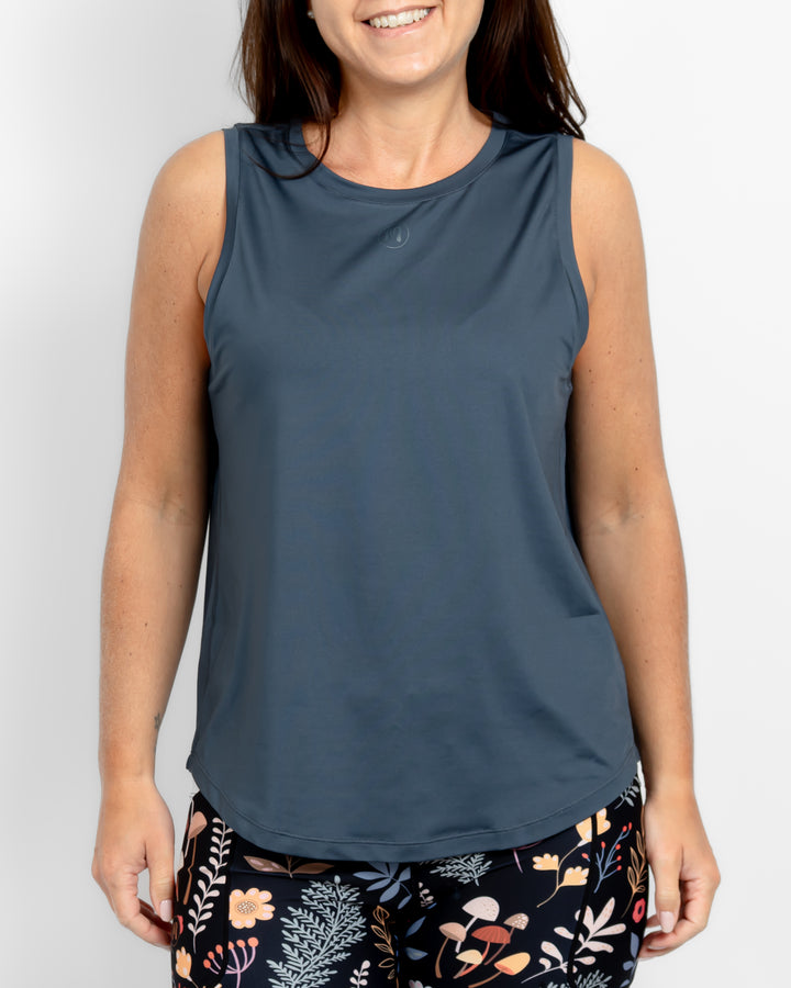 Lea Dusty Blue Top
