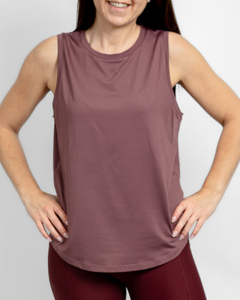 Lea Dusty Rose Sports Top