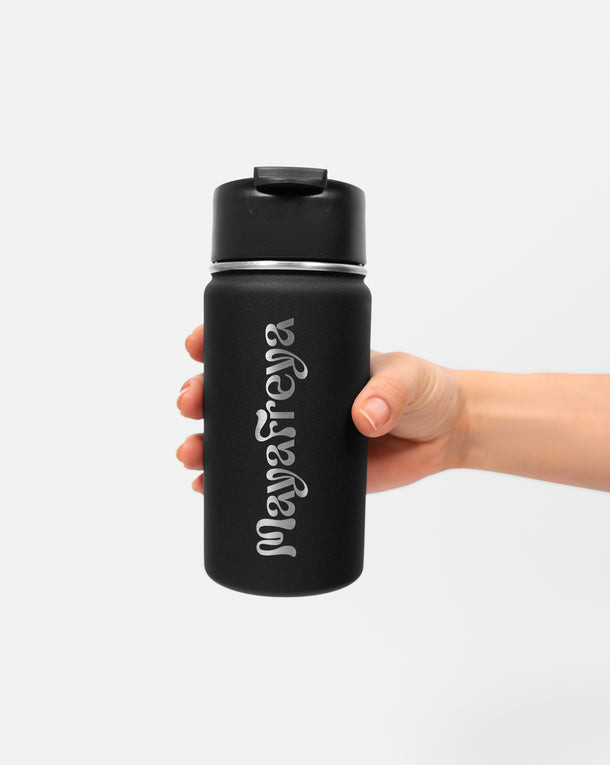 Lucia Black Travel Mug 350ml